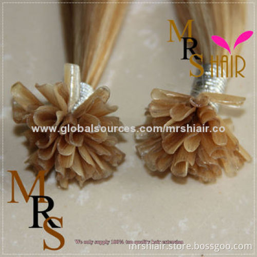24-inch Piano Color 14#/613# Silk Straight U Tip Hair Extensions